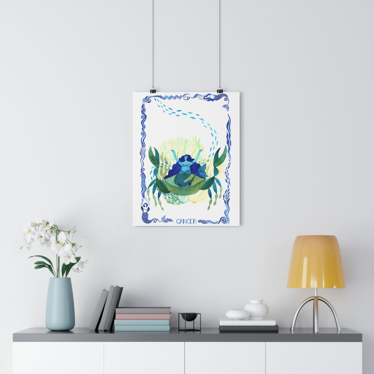Ebb and Flow: Cancer Giclee Print