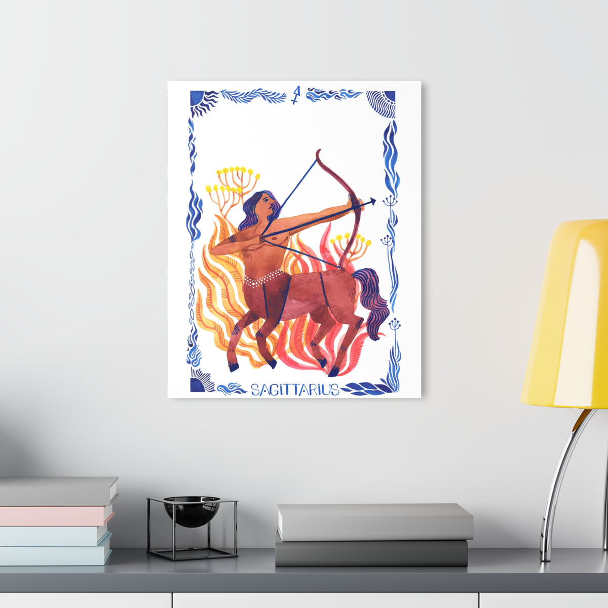 Sagittarius' Spirit: Acrylic Print with French Cleat Hanging