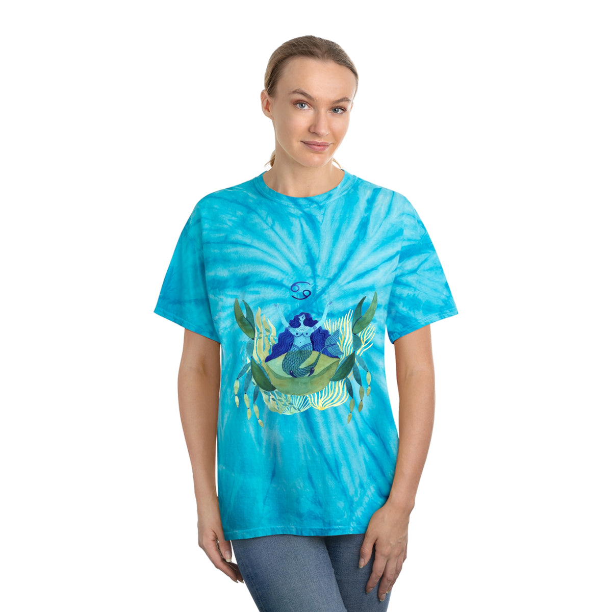 Cancer Cool: The Crab Tie Dye Tee