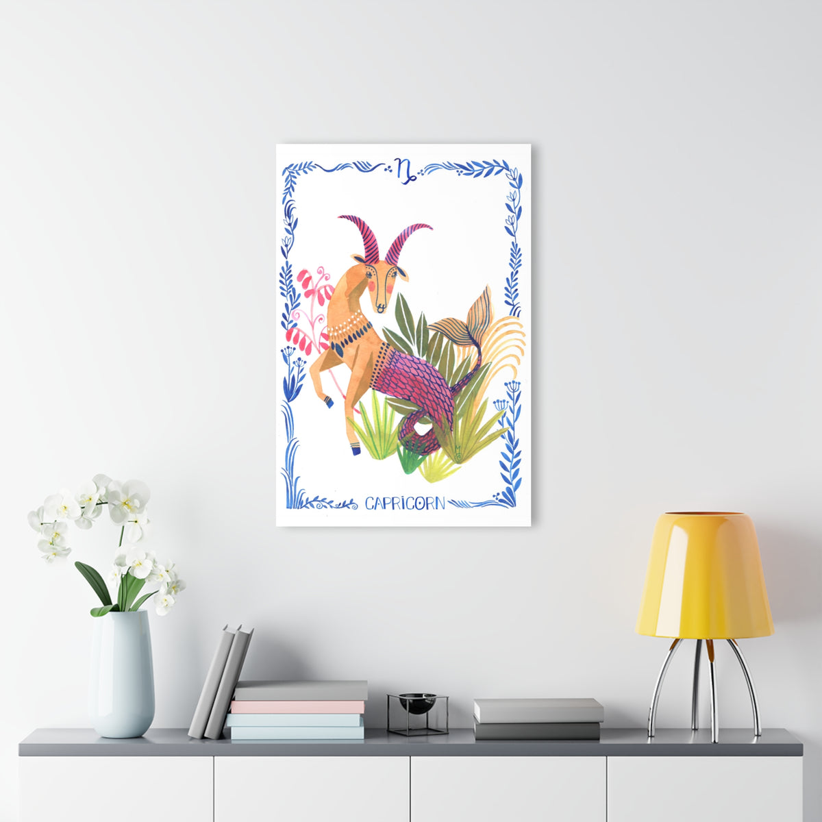 Capricorn's Climb: Acrylic Print with French Cleat Hanging